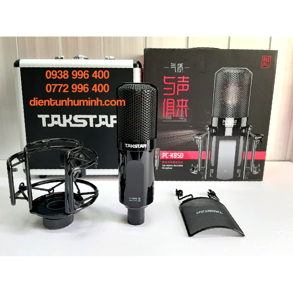 Mic Thu Âm Cao Cấp PC-k850