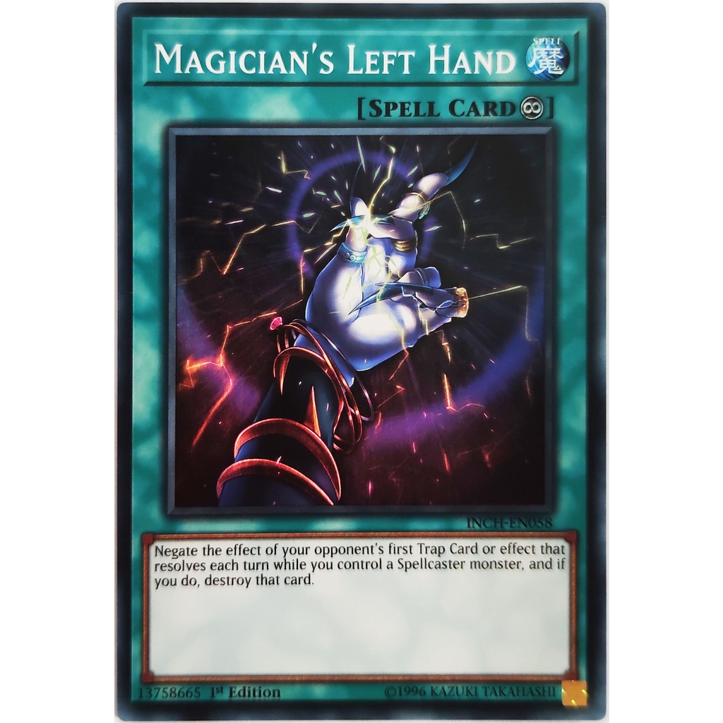 [Thẻ Yugioh] Magician's Left Hand |EN| Super Rare
