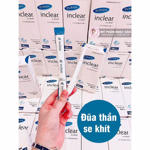 ĐŨA THẦN VỆ SINH INCLEAR SE KHÍT VÙNG KÍN