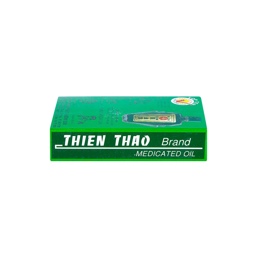 Dầu gió xanh Thiên Thảo (Trường Sơn)- Làm ấm, giải cảm lạnh, ho, sổ mũi, nhức đầu, say nắng, tàu xe, trúng gió, muỗi đốt