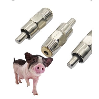 Vòi uống  nước  tự động dành cho heo( núm heo) loại phi 21.