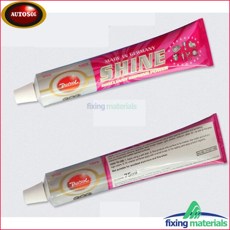 KEM ĐÁNH BÓNG ĐÔ CHẾ BIẾN THỰC PHẨM: CROM, KIM LOẠI VÀ NHỰA DUR'SOL(AUTOSOL) SHINE - 75ML (SX ĐỨC)