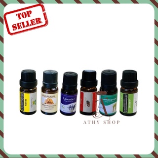 LỌ TINH DẦU THIÊN NHIÊN 10ML HƯƠNG CHANH SẢ LAVENDER HOA HỒNG QUẾ, dùng cho máy xông
