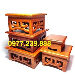 Đế đôn gỗ kê đồ gỗ hương
