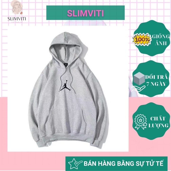 Áo hoodie Jordan form rộng đôi nam nữ unisex SLIMVITI V50 | BigBuy360 - bigbuy360.vn