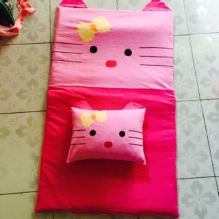Bộ nệm mẫu giáo cotton xốp