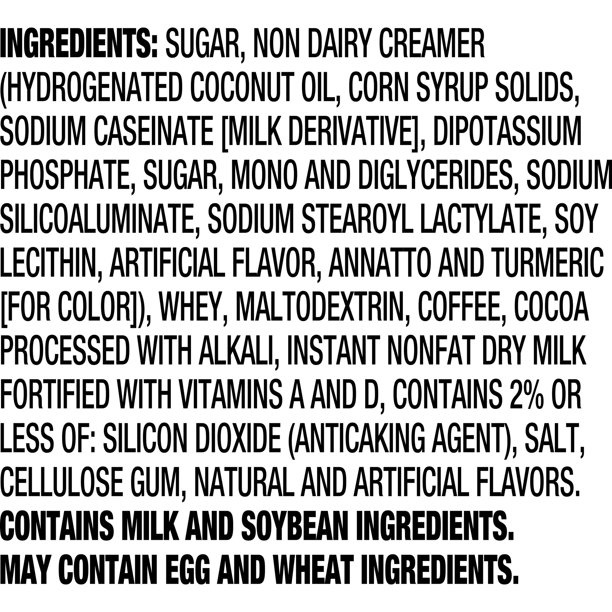 Cà phê Folgers Mocha Chocolate Flavored Cappuccino 453g