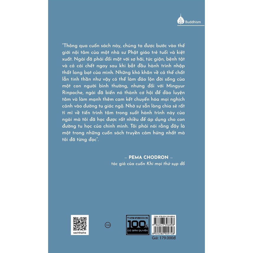 Sách Thái Hà - Sống Chết Mỗi Ngày: Hành Trình Đi Xuyên Qua Các Tiến Trình Sinh Tử Của Một Nhà Sư Phật Giáo