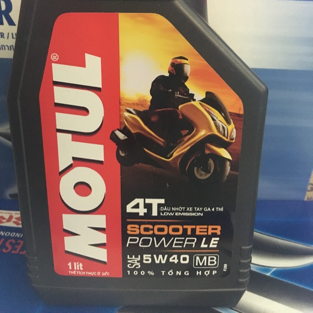 [Nhớt xe tay ga] Motul Scooter Power LE