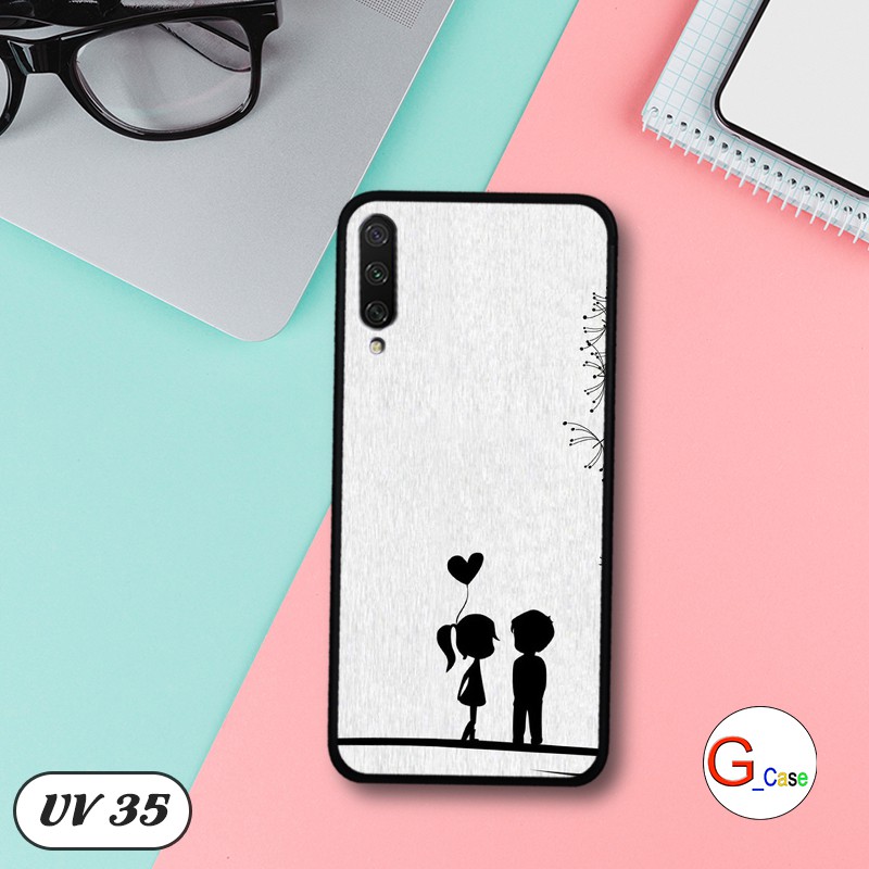 Ốp lưng nhám viền dẻo Xiaomi Mi A3 in hình