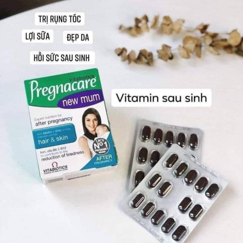 Pregnacare new mum sau sinh Vitabiotics 56 viên