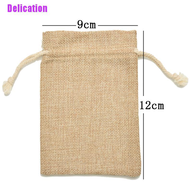 Túi Dây Rút mini Vải Bố Dành Cho Đám Cưới