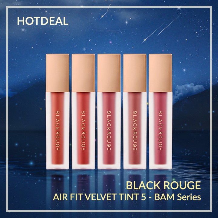 [Mã COSCOCOT12 -8% đơn 250K] Son Kem Lì Black Rouge Air Fit Velvet Tint Ver 5 Bam 36.6g | BigBuy360 - bigbuy360.vn