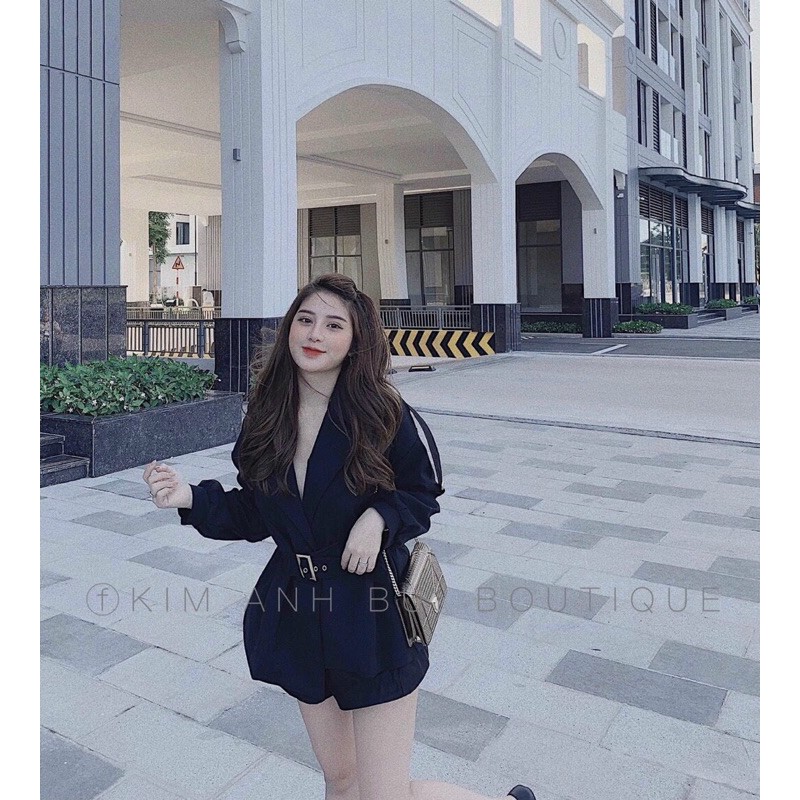 Áo kaki peplum đai eoFreeshipkèm video ảnh thật
