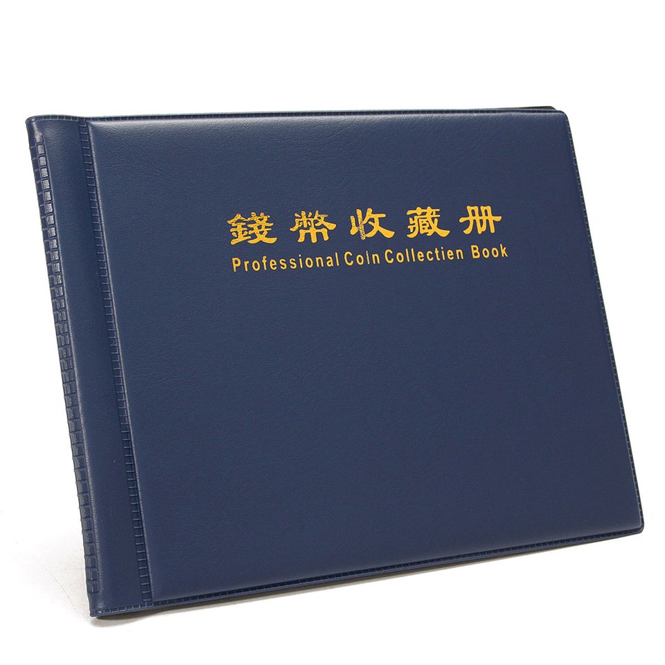 Cuốn album sưu tập tiền xu 240 ngăn 12-09 tiện dụng