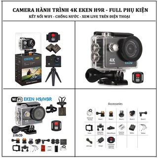 Camera Hành Trình Eken H9R 4K Ultra HD Wifi