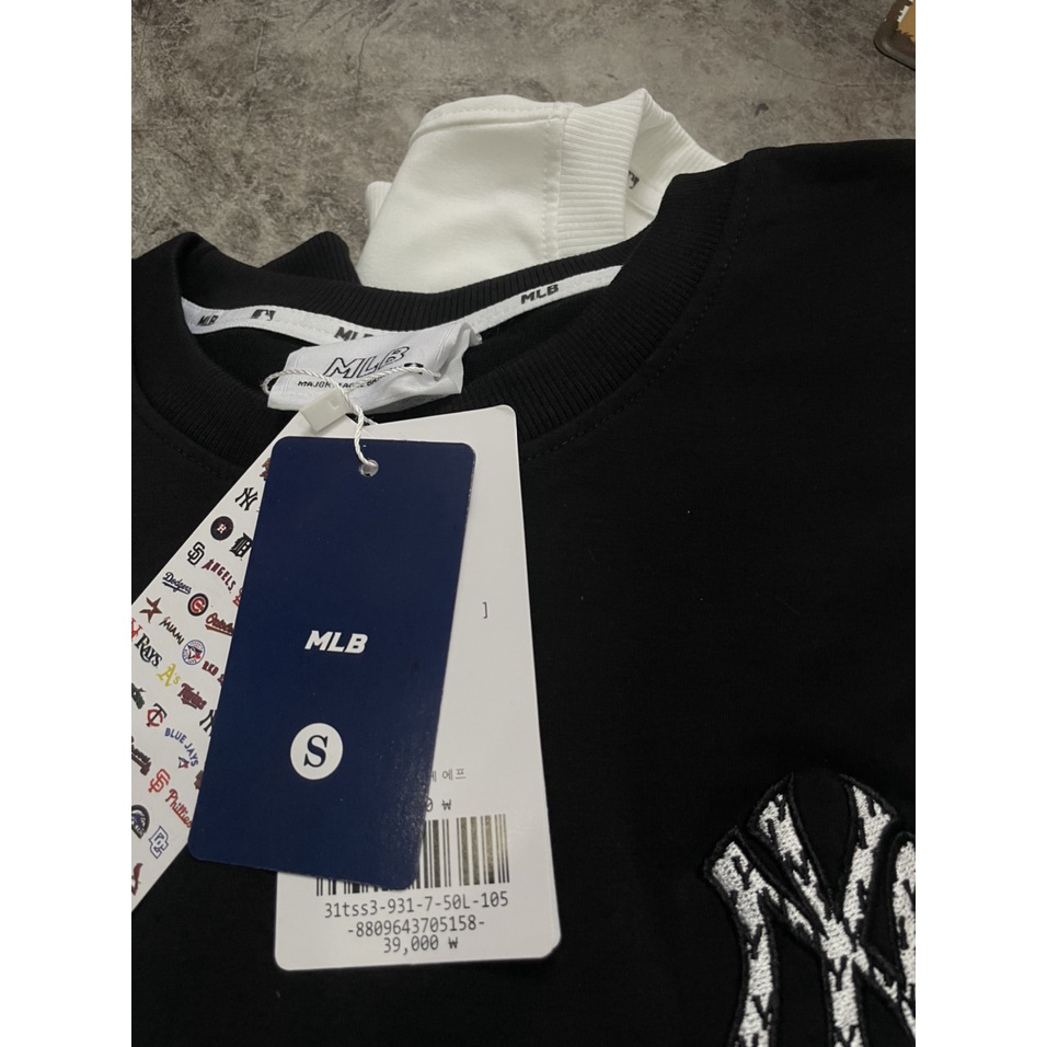 ÁO NỈ SWEATSHIRT MLB BIG LOGO MONOGRAM DIAMOND