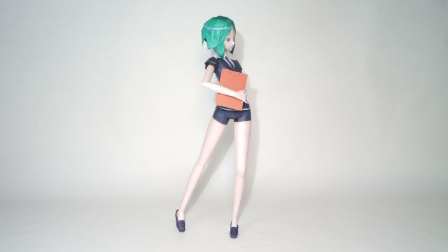 Mô hình giấy anime girl Phosphophyllite jewel