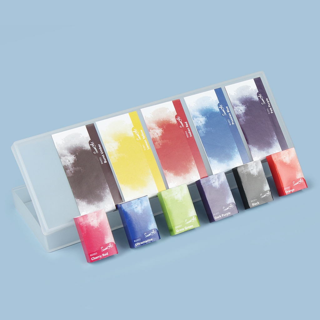 Bảng Màu Nước 32 Màu Đơn Sắc Cho Họa Sĩ Lineriart