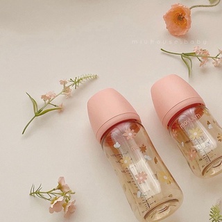 Bình sữa MOYUUM CHÍNH HÃNG nội địa Hàn Quôc 170ml và 270ml họa tiết đám mây, lạc đà, hoa cúc