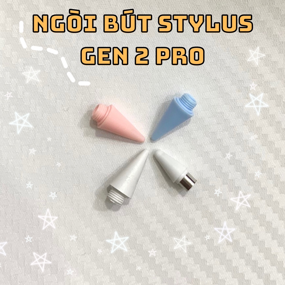 Ngòi bút thay thế dành cho bút cảm ứng Stylus Gen 2 Pro, Gen 2 nib thay được, chất liệu Nhưa tổng hợp cao cấp