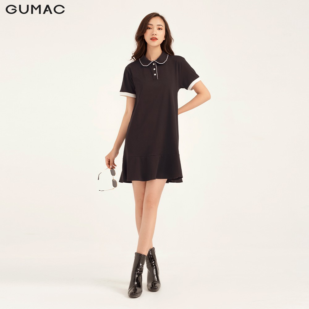 Đầm suông nữ GUMAC đuôi cá đủ màu đủ size, phong cách trẻ trung năng động DB1113 | BigBuy360 - bigbuy360.vn