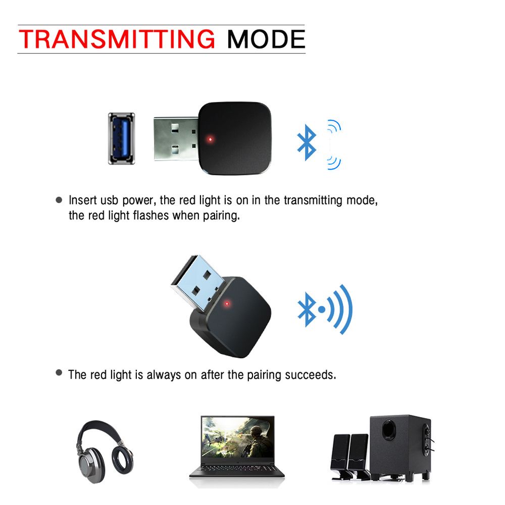 Thiết Bị Truyền Nhận Tín Hiệu Âm Thanh Bluetooth 5.0 AUX 3.5mm Dành Cho Ô Tô