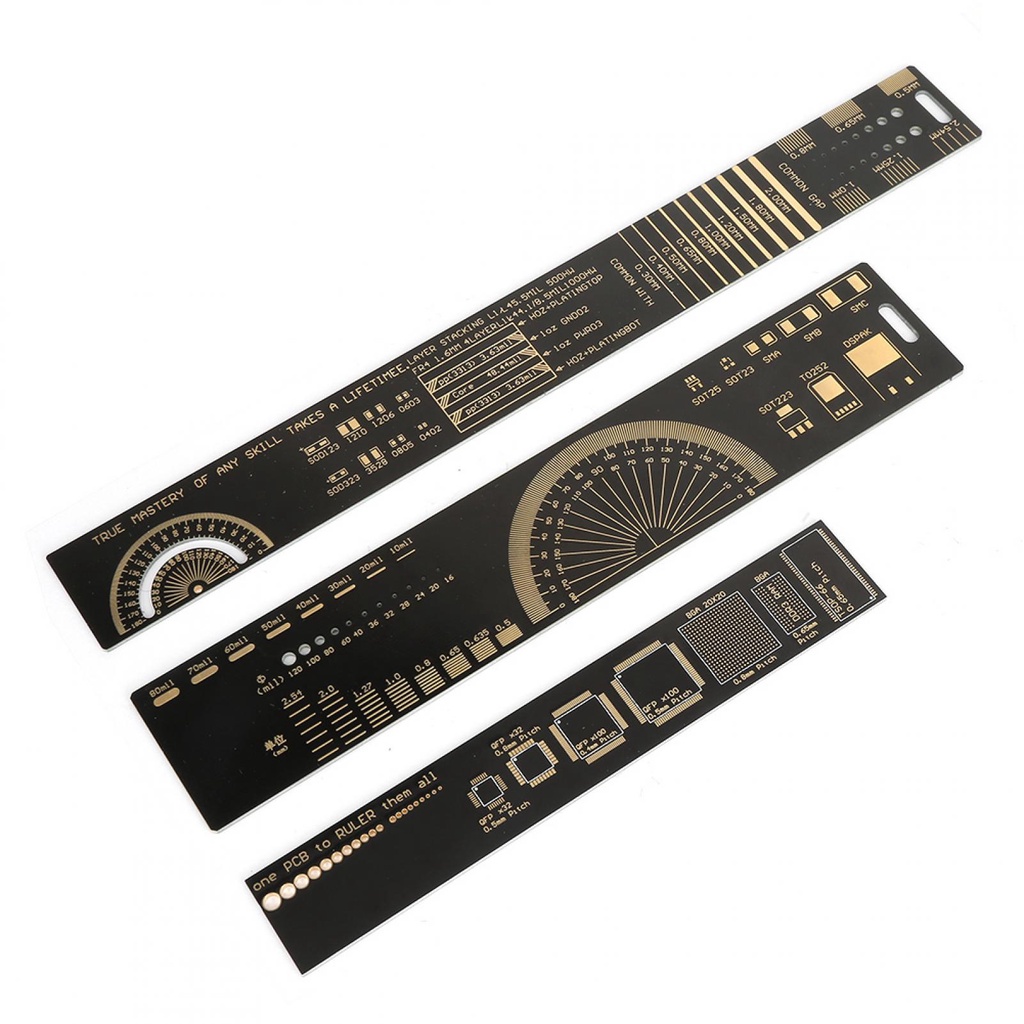 Thước thẳng chất liệu PCB - PCB Ruler