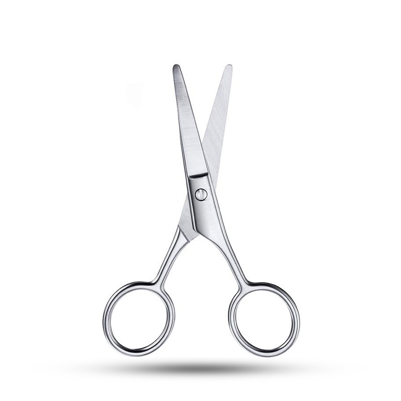 Kéo Cắt Tỉa Lông Mày, Lông Mũi Cao Cấp Bằng Thép Không Gỉ Mini , an toàn, tiện lợi