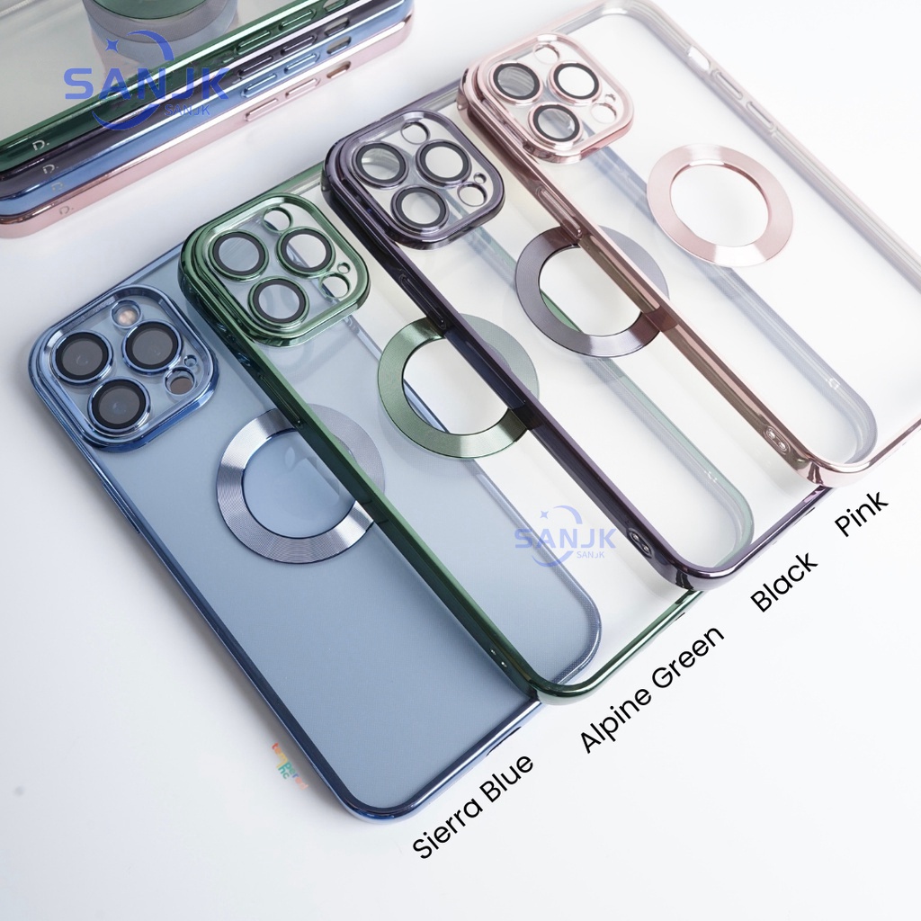 Ultra Ốp Điện Thoại Silicon Mềm Trong Suốt Mạ Viền Có Vòng Kim Loại Cho iphone 13 11 12 PRO MAX iphone X XS MAX 12 PRO 13 PRO MAX Premium