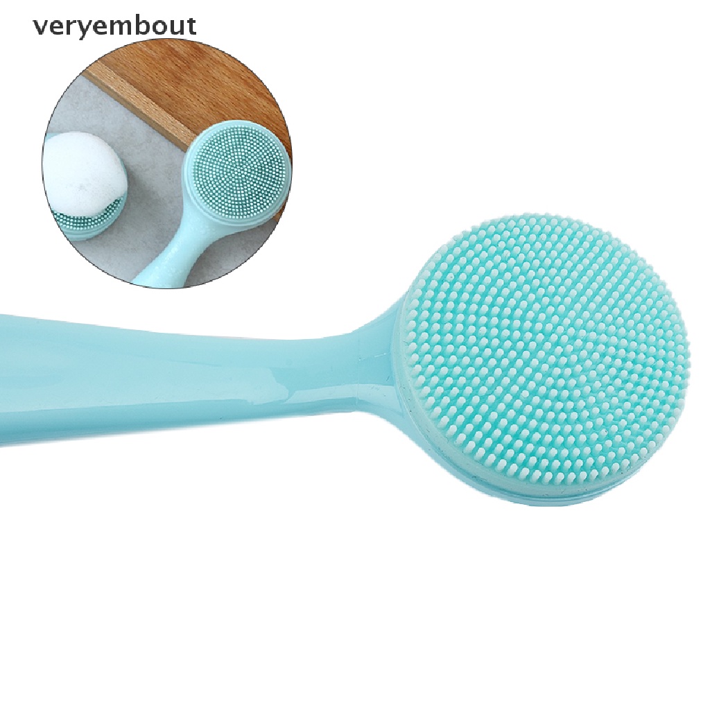 [Hàng mới về] Cọ rửa mặt silicon mềm mát xa da mặt loại bỏ mụn đầu đen