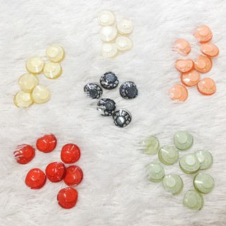 Cúc áo nút khuy nhiều màu đính trang phục dễ thương