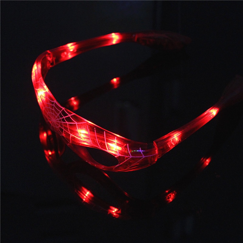 Mắt Kính Có Đèn Led Phát Sáng Hình Nhện Hoạt Hình Độc Đáo