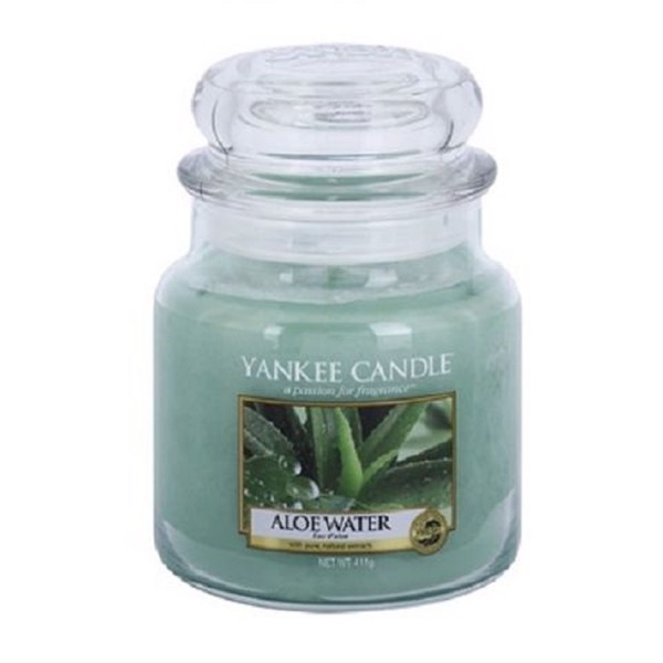 Hũ nến thơm Aloe Water Yankee Candle YAN8339 (Size M 411g)