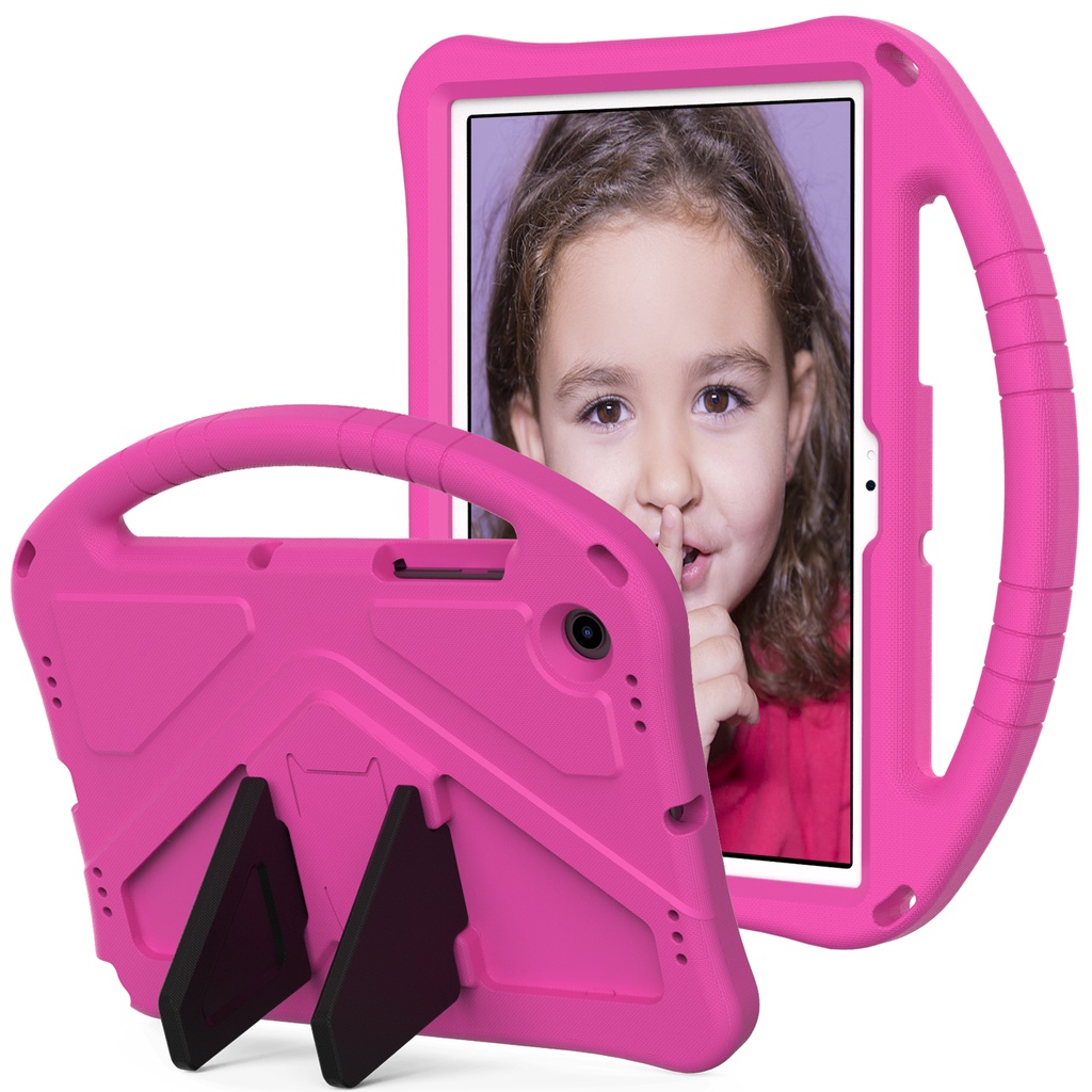 Kids Safe Case Shockproof Eva Handle Tablet Cover case for Samsung Galaxy Tab A8 10.5 SM-X200 X205 X207 S8+ 12.4 SM-X800 X806 S7 FE 12.4 SM-T730 T736 A7 Lite 8.7 SM-T220 T225 2021 S7 + plus SM-T970 T975 T976 2020