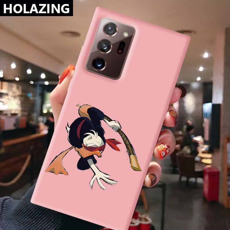 Samsung Galaxy A02S A21S A42 A31 A12 S8 Plus A7 2018 A750 iPhone 6S 6 Candy Color Phone Cases vỏ điện thoại The Avengers Mickey and Donald Duck Soft Silicone Cover