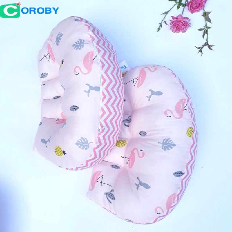 Gối bầu cánh tiên cao cấp COROBY gối bà bầu giảm đau lưng đỡ bụng cho bà bầu giúp mẹ bầu ngủ ngon mẫu mã đa dạng