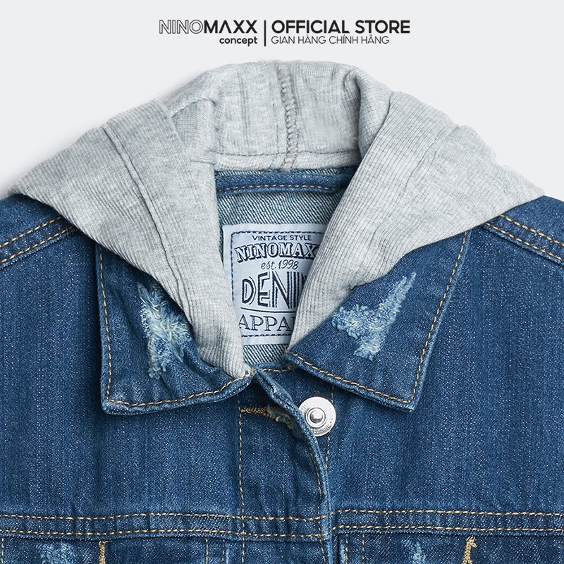 NINOMAXX Áo khoác Jean Nữ cotton 1803073
