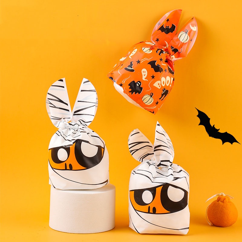 Túi đựng bánh/kẹo, bao bì đựng bánh kẹo chủ đề Halloween, 15*23 - VUA BAO BÌ