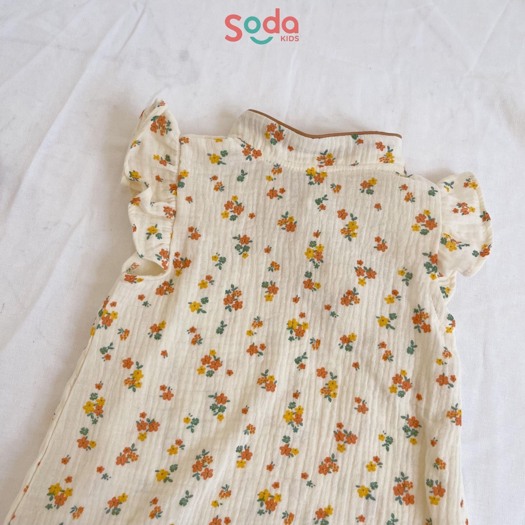 Váy bé gái Almira SODA KIDS phong cách sườn xám cách tân Trung Hoa