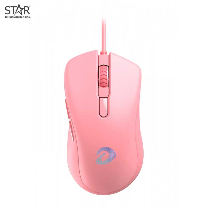 [Mã SKAMLTSM9 giảm 10% đơn 99K] Chuột Dare-U EM908 Queen Pink RGB Gaming (Hồng)