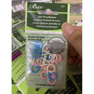 Ghim đánh dấu đan móc clover