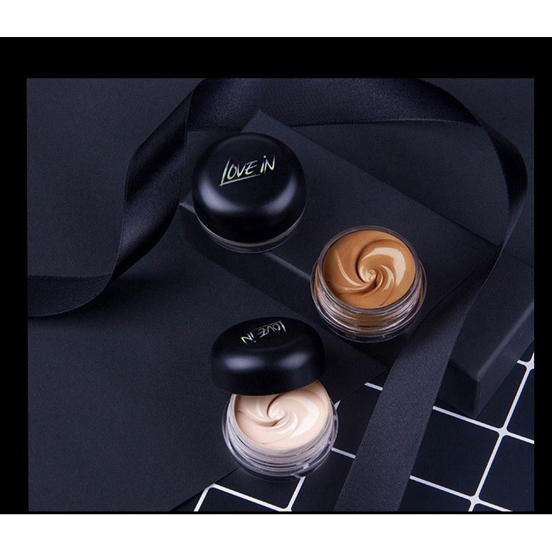 Kem che hình xăm, che khuyết điểm Love in. Bền màu, không thấm nước, lâu trôi, phù hợp mọi tone da