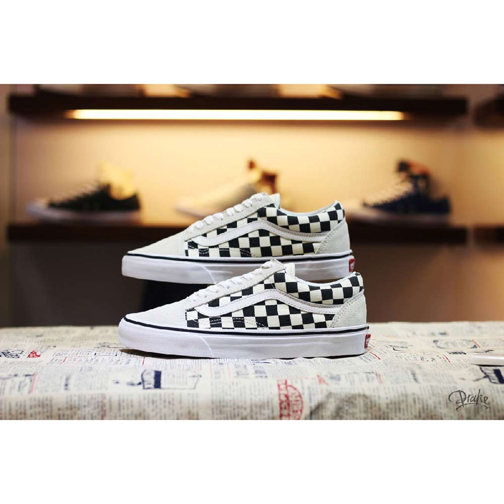 Giày sneakers Vans Old Skool Checkerboard VN0A38G127K