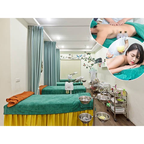HN - Voucher giấy - Thẻ dịch vụ massage cổ vai gáy tại Peacock Beauty 10/30/50/100 lượt
