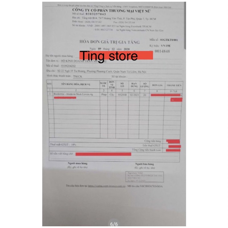Son dưỡng môi Bio Pháp