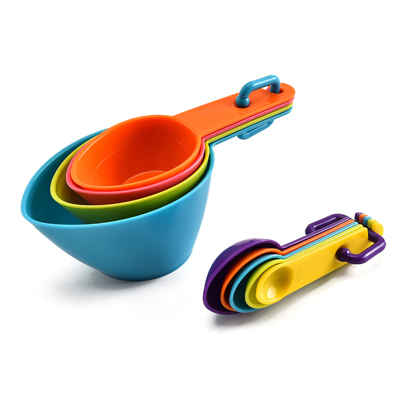 Bộ Thìa Đong Bằng Nhựa Nhiều Màu Sắc Và Kích Thước Tiện Dụng