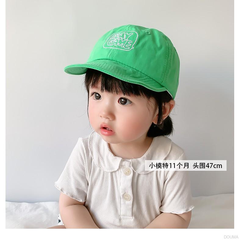 Nón Lưỡi Trai Có Thể Điều Chỉnh Kích Cỡ Hoạ Tiết Chữ Dành Cho Bé Từ 2-5 Tuổi
