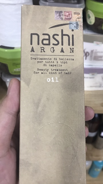 Tinh dầu nuôi dưỡng phục hồi tóc Nashi Argan Oil 100ml