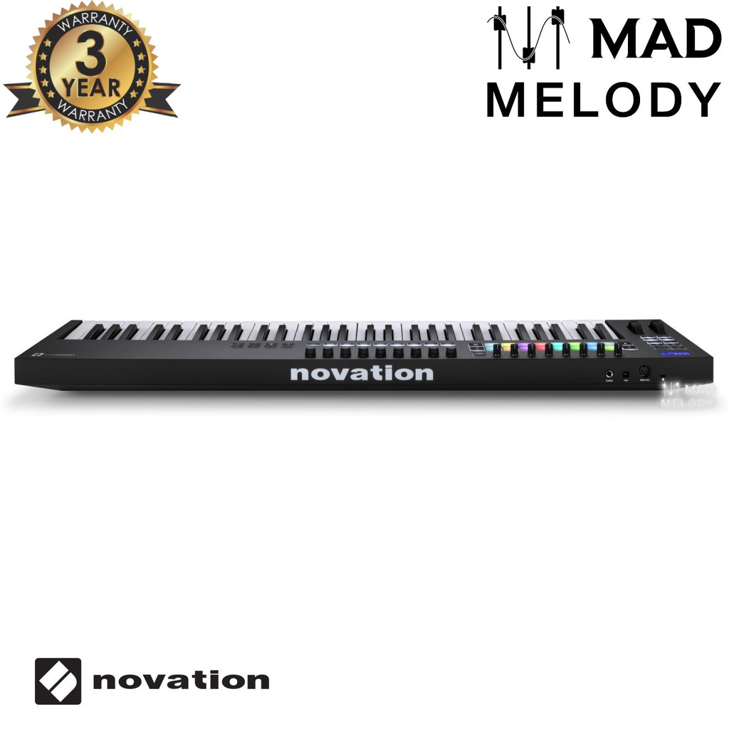 Novation Launchkey 61 MK3 USB MIDI Controller [đàn soạn nhạc 61 phím Launchkey thế hệ 3 mới nhất, NEW - chính hãng]